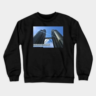 Petronas towers, Kuala Lumpur, Malaysia Crewneck Sweatshirt